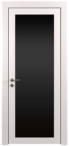 Дверь Tivoli З-1 Белая эмаль по шпону (RAL 9003) со стеклом