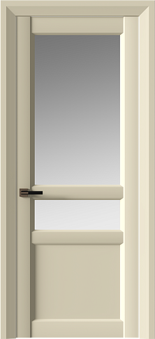Дверь Imperia-R Neo Classic Decoro Жемчужная эмаль (RAL 1013) со стеклом
