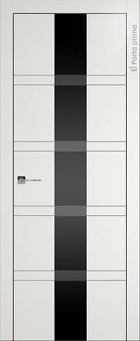 Дверь Tivoli Ж-4 Бежевая эмаль (RAL 9010) со стеклом