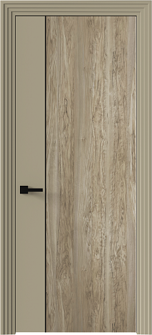 Дверь Piazza Moderno Олива серая без стекла