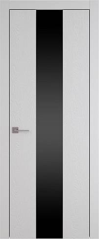 Дверь Tivoli Ж-1 Серая эмаль по шпону (RAL 7047) со стеклом