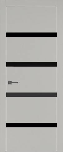 Дверь Tivoli Д-4 Серая эмаль (RAL 7047) без стекла