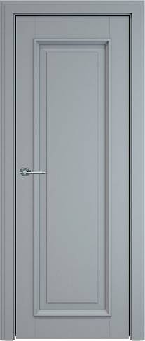 Дверь Domenica Porta Classic LUX Серебристо-серая эмаль (RAL 7045) без стекла