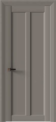 Дверь Prato Neo Classic Decoro Серая стяжка эмаль (RAL 060-60-05) без стекла