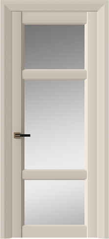 Дверь Siena Neo Classic Decoro Бежевое Ядро Миндаля эмаль (RAL 070-85-05) со стеклом