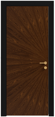 Дверь Sole Moderno Дуб коньяк без стекла