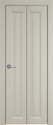 Дверь Domenica Книжка Porta Classic Серо-оливковая эмаль (RAL 7032) без стекла