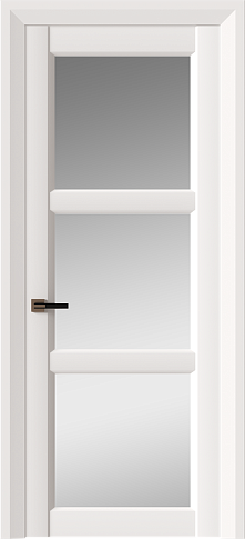 Дверь Milano Neo Classic Decoro Белая ST со стеклом