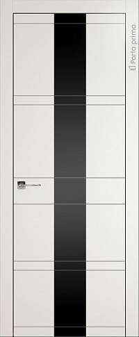 Дверь Tivoli Ж-2 Бежевая эмаль (RAL 9010) со стеклом