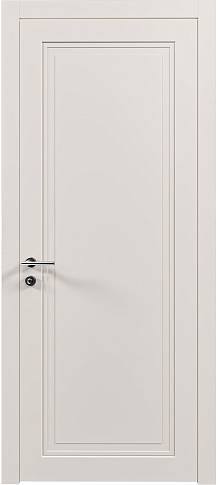 Дверь Domenica Neo Classic Бежевая эмаль (RAL 9010) без стекла