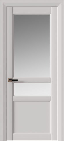 Дверь Imperia-R Neo Classic Decoro Лайт Грей ST со стеклом