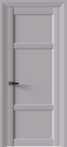 Дверь Siena Neo Classic Decoro Серый Флокс эмаль (RAL 358-71-02) без стекла