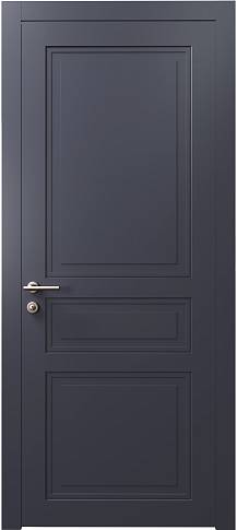 Дверь Imperia-R Neo Classic Графитово-серая эмаль (RAL 7024) без стекла