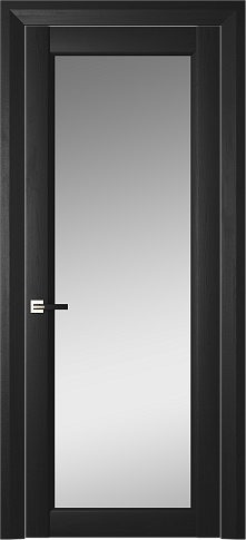 Дверь Domenica Neo Classic Decoro Масло чёрное со стеклом
