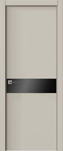 Дверь Tivoli И-4 Серо-оливковая эмаль (RAL 7032) без стекла