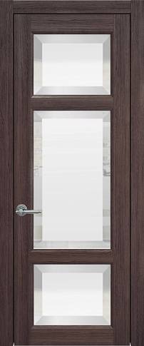 Дверь Siena Porta Classic Венге Нуар со стеклом