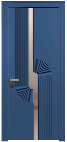 Дверь Cascato Moderno RAL другие цвета без стекла