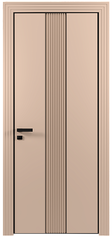 Дверь Pilastro Moderno Серый цемент эмаль (RAL 060-70-10) без стекла