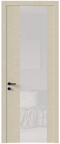 Дверь Tivoli Е-1 Версилк крем со стеклом