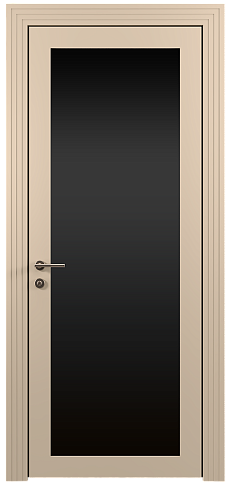 Дверь Tivoli З-1 Бежевый Мел эмаль (RAL 075-80-10) со стеклом