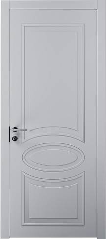 Дверь Florencia Neo Classic Серая эмаль (RAL 7047) без стекла