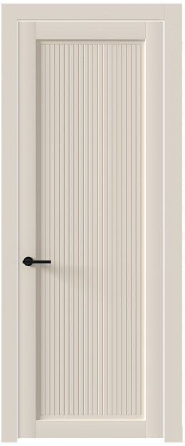 Межкомнатная дверь Tivoli З-2, Без стекла (ДГ), цвет - Грязный Белый эмаль (RAL 070-90-05)