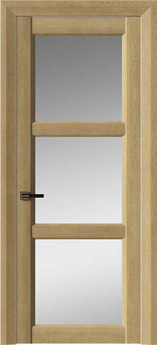 Дверь Milano Neo Classic Decoro Дуб карамель со стеклом