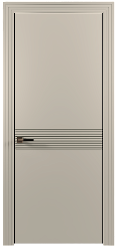 Дверь Tramonto Moderno Жемчужная эмаль (RAL 1013) без стекла