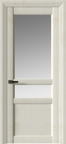 Дверь Imperia-R Neo Classic Decoro Белый ясень nano-flex со стеклом