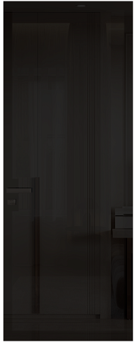 Дверь Tivoli А-3 Невидимка Серо-Розовый мордовник эмаль (RAL 020-60-05) со стеклом