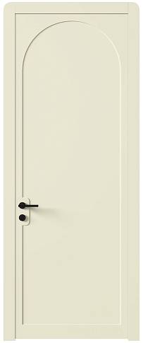 Дверь Luna Moderno Жемчужная эмаль (RAL 1013) без стекла
