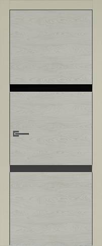 Дверь Tivoli В-4 Серо-оливковая эмаль по шпону (RAL 7032) без стекла