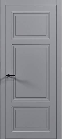 Дверь Siena Neo Classic Серебристо-серая эмаль (RAL 7045) без стекла