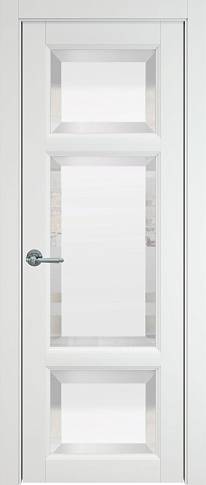 Дверь Siena Porta Classic Белая эмаль (RAL 9003) со стеклом