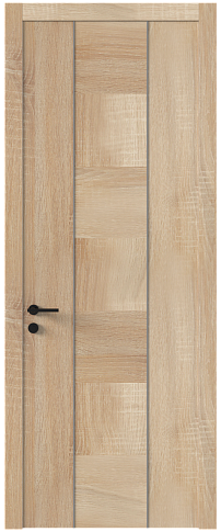 Дверь Tivoli Б-1 Дуб сонома светлый без стекла
