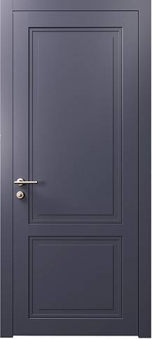 Дверь Dinastia Neo Classic Графитово-серая эмаль (RAL 7024) без стекла
