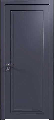 Дверь Domenica Neo Classic Графитово-серая эмаль (RAL 7024) без стекла