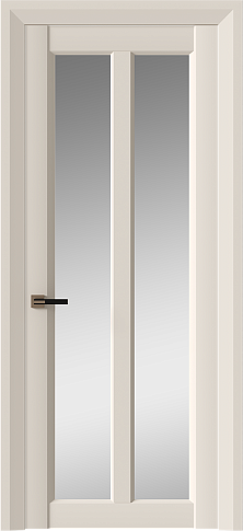 Дверь Prato Neo Classic Decoro Грязный Белый эмаль (RAL 070-90-05) со стеклом