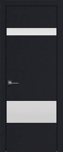 Дверь Tivoli К-4 Черная эмаль (RAL 9004) без стекла