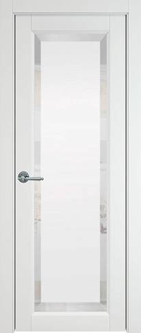 Дверь Domenica ;Porta Classic Белая эмаль (RAL 9003) со стеклом