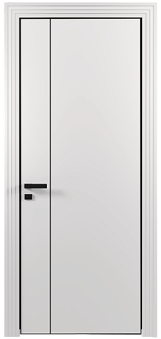 Дверь Piazza Moderno Белая эмаль (RAL 9003) без стекла
