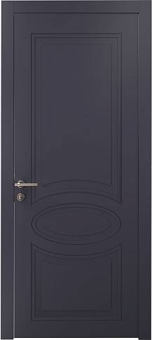 Дверь Florencia Neo Classic Графитово-серая эмаль (RAL 7024) без стекла
