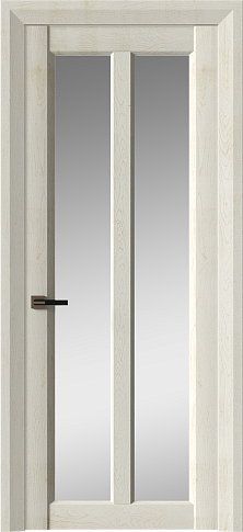 Дверь Prato Neo Classic Decoro Белый ясень nano-flex со стеклом