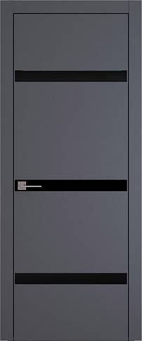 Дверь Tivoli Г-4 Графитово-серая эмаль (RAL 7024) без стекла