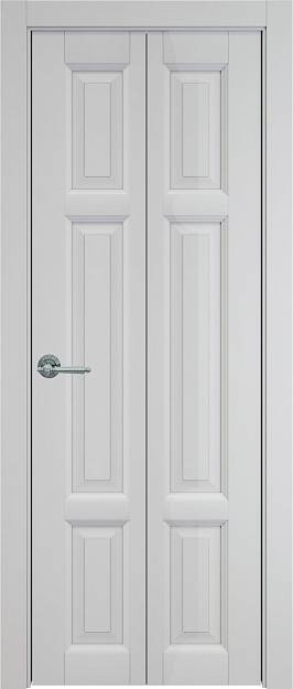 Межкомнатная дверь Porta Classic Siena Книжка, цвет - Лайт Грей ST, Без стекла (ДГ)
